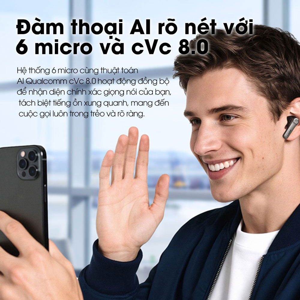 Tai nghe Bluetooth Earfun Air Pro 4+ - Ảnh 6
