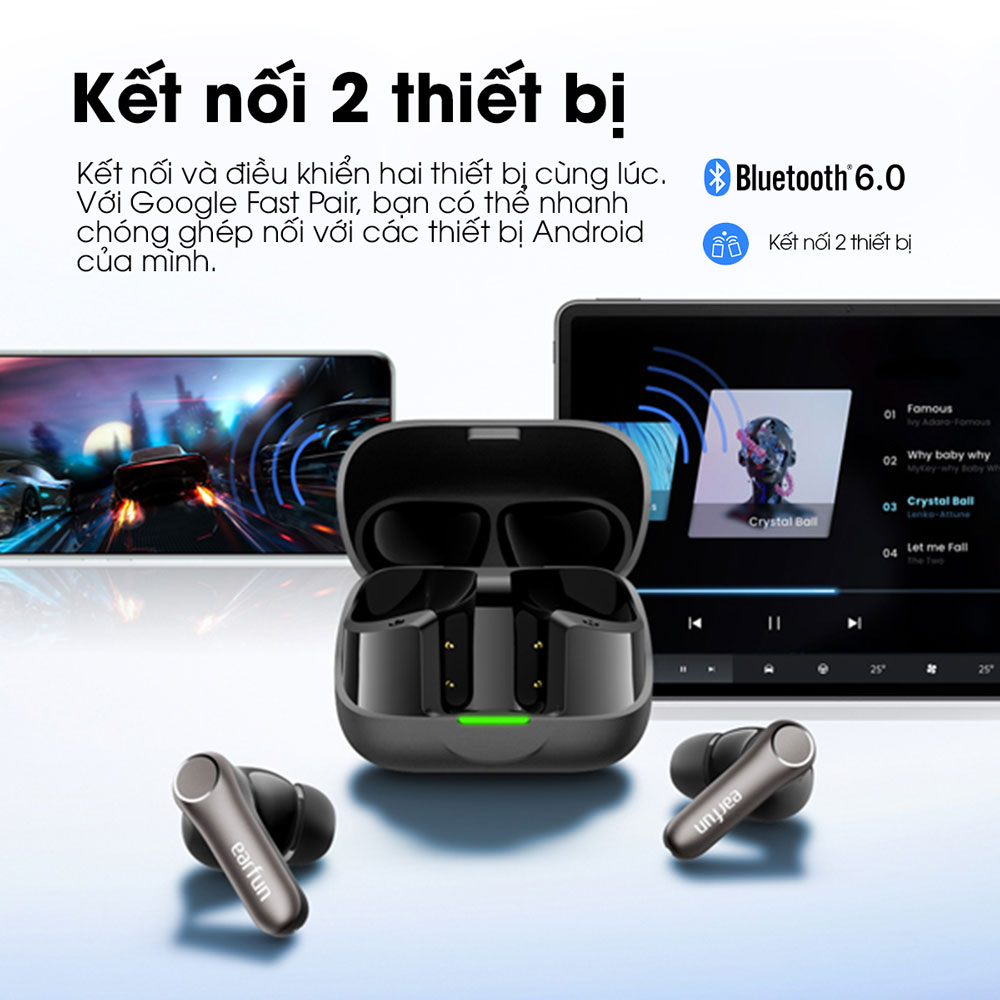Tai nghe Bluetooth Earfun Air Pro 4+ - Ảnh 4